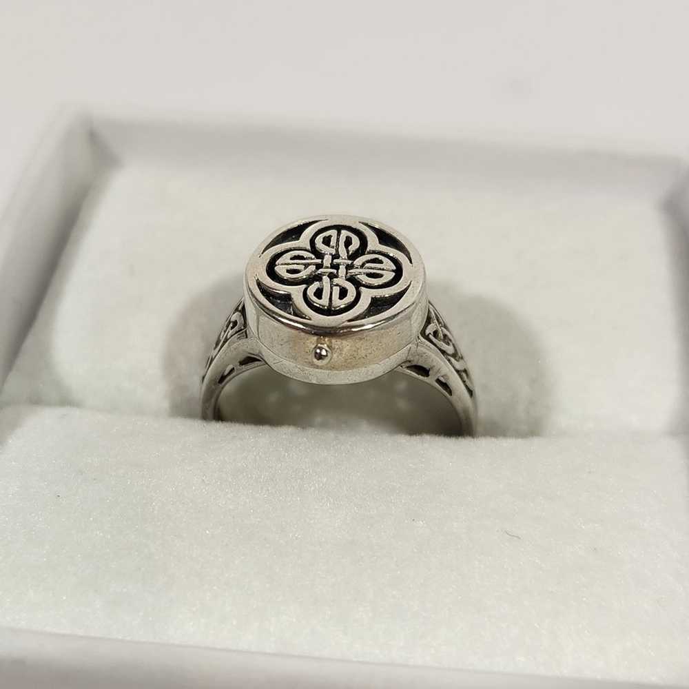 Genuine Vintage Sterling Silver "Celtic Knot" Poi… - image 4