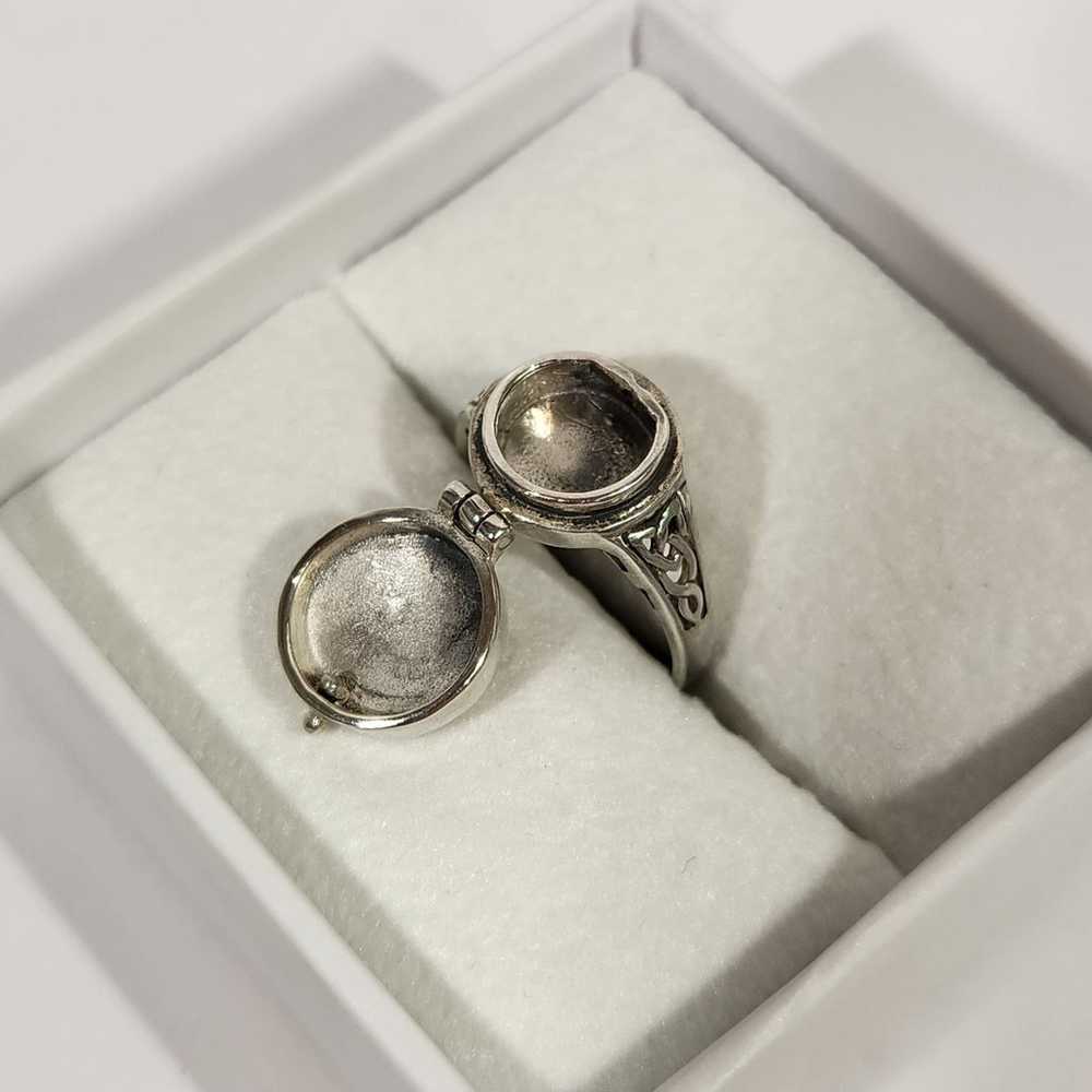 Genuine Vintage Sterling Silver "Celtic Knot" Poi… - image 6