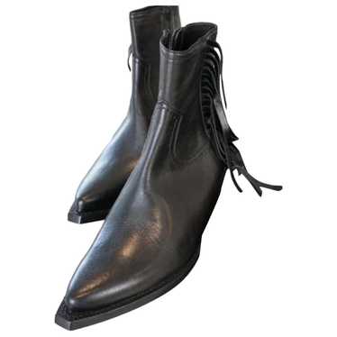 Saint Laurent Leather western boots - image 1