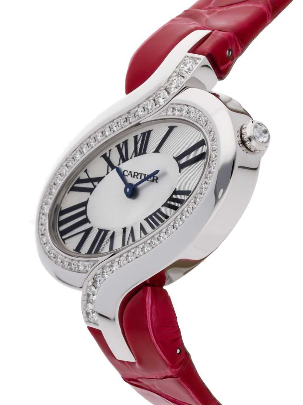 Cartier pre-owned Delices 38mm - Silver - image 3