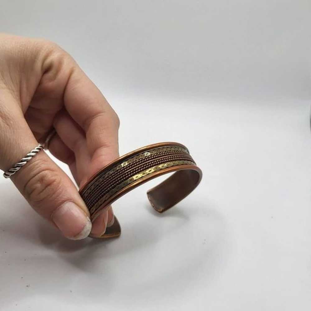 Artisan Made Genuine Copper Bracelet - image 2