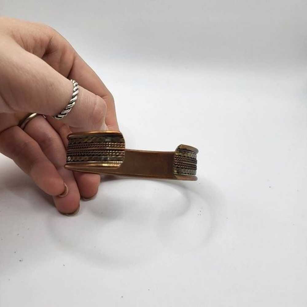 Artisan Made Genuine Copper Bracelet - image 3