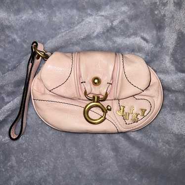 Juicy couture leather wristlet