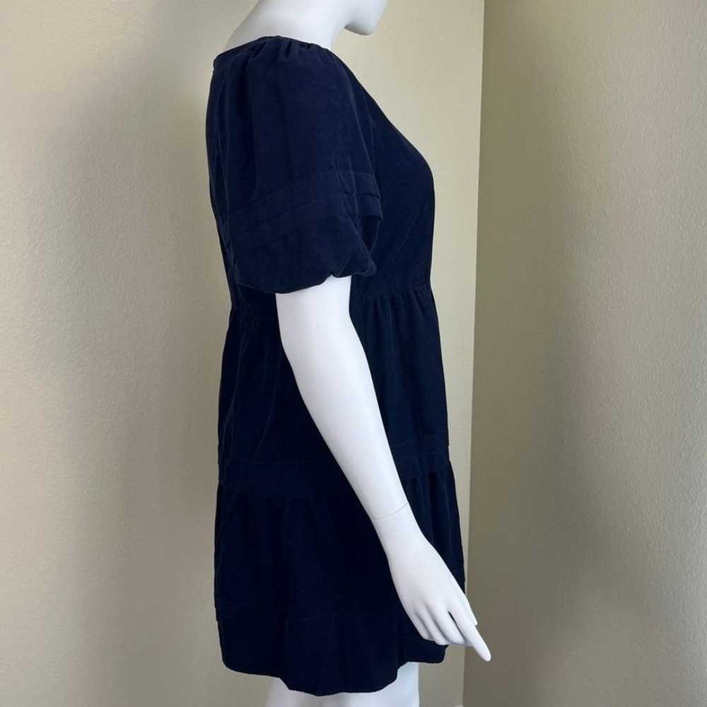 Madewell Women’s Size XL Blue Corduroy Tiered Min… - image 12