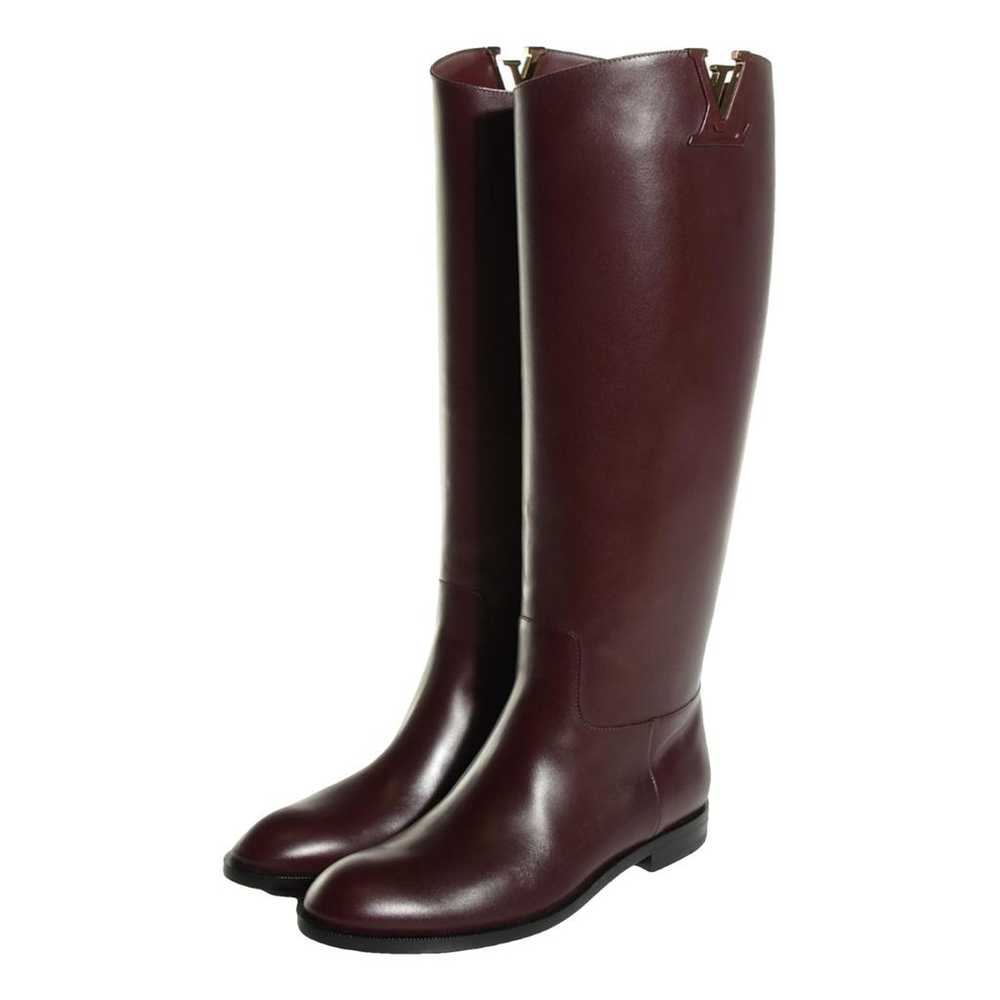 Louis Vuitton Héritage leather riding boots - image 1