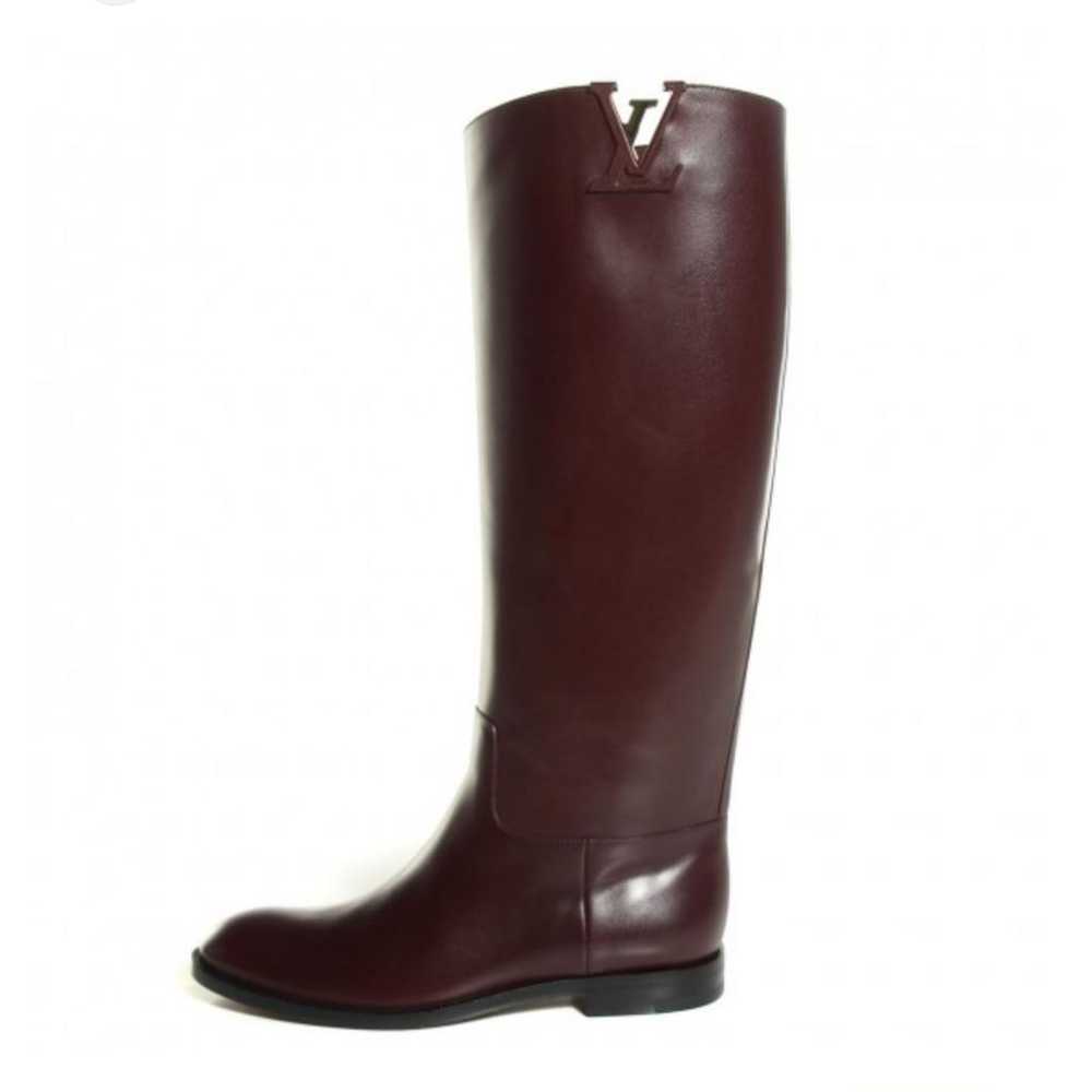 Louis Vuitton Héritage leather riding boots - image 2