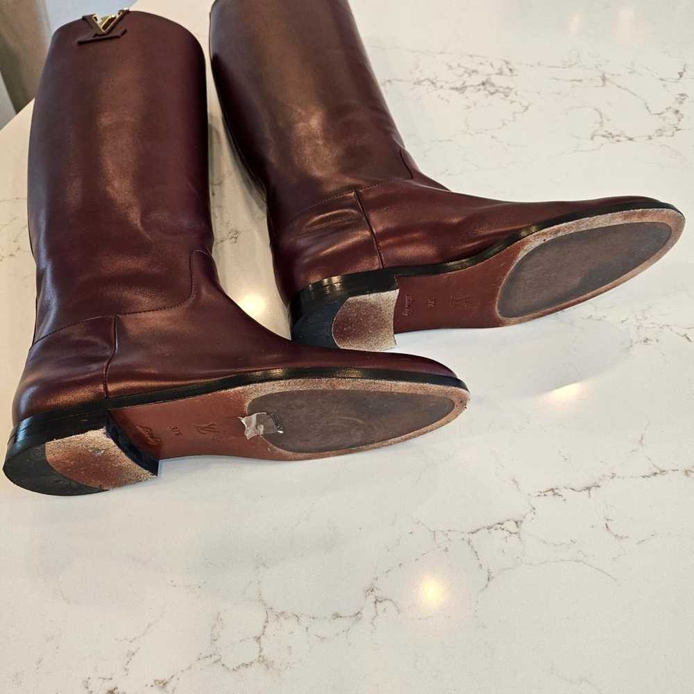 Louis Vuitton Héritage leather riding boots - image 8