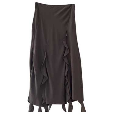 Acne Studios Silk mid-length skirt