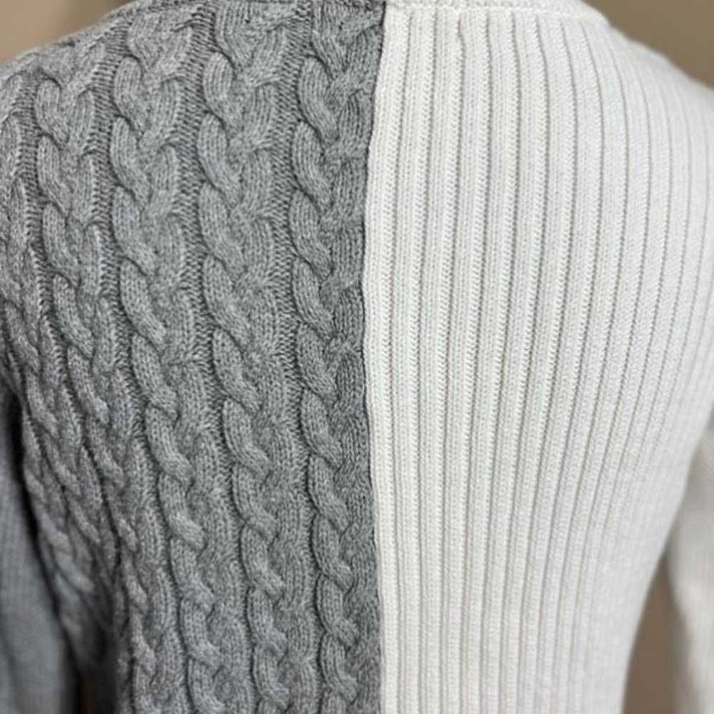 Calvin Klein Sweater Size Medium Color Block Mult… - image 6