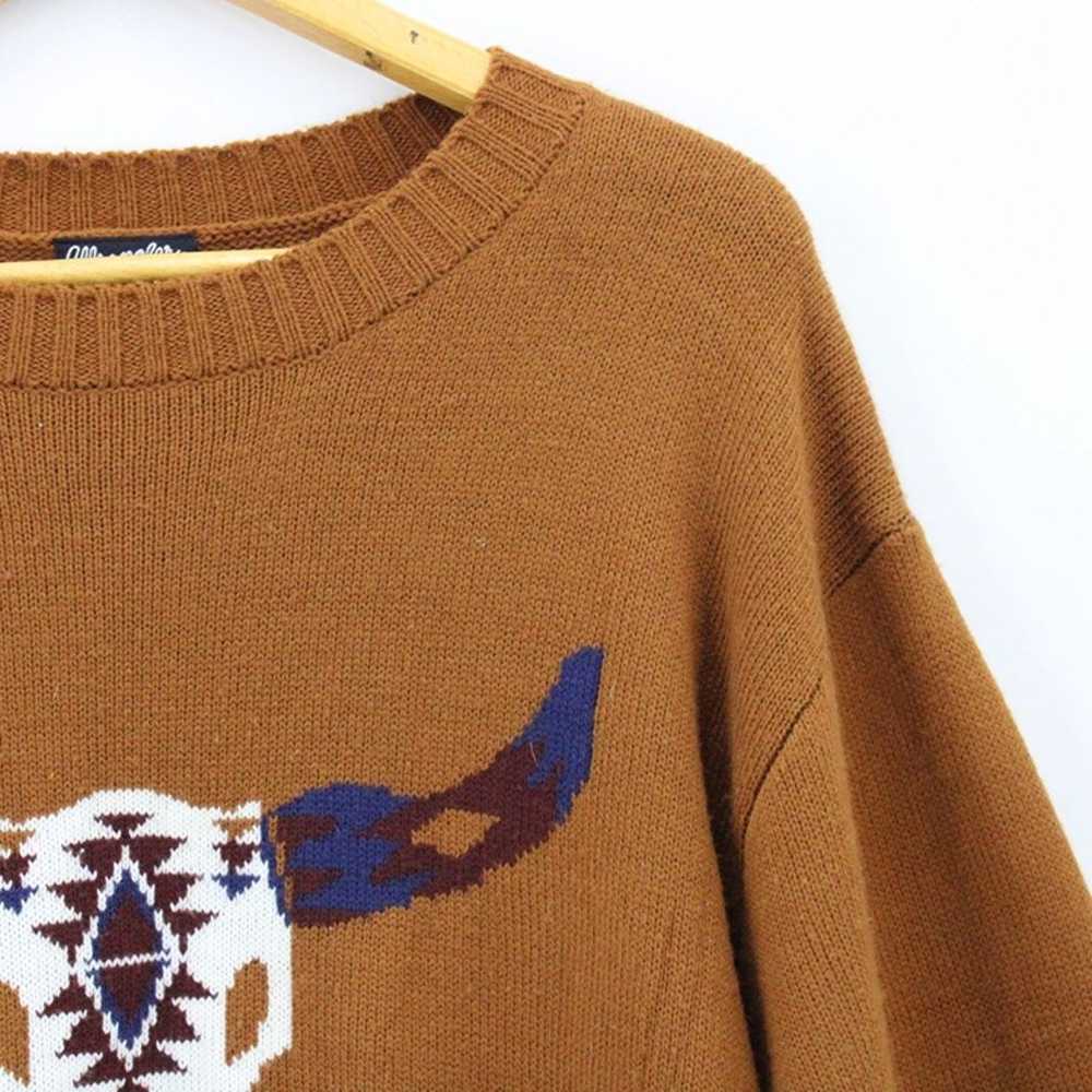 Wrangler Retro Sweater Womens Brown Pullover Knit… - image 2