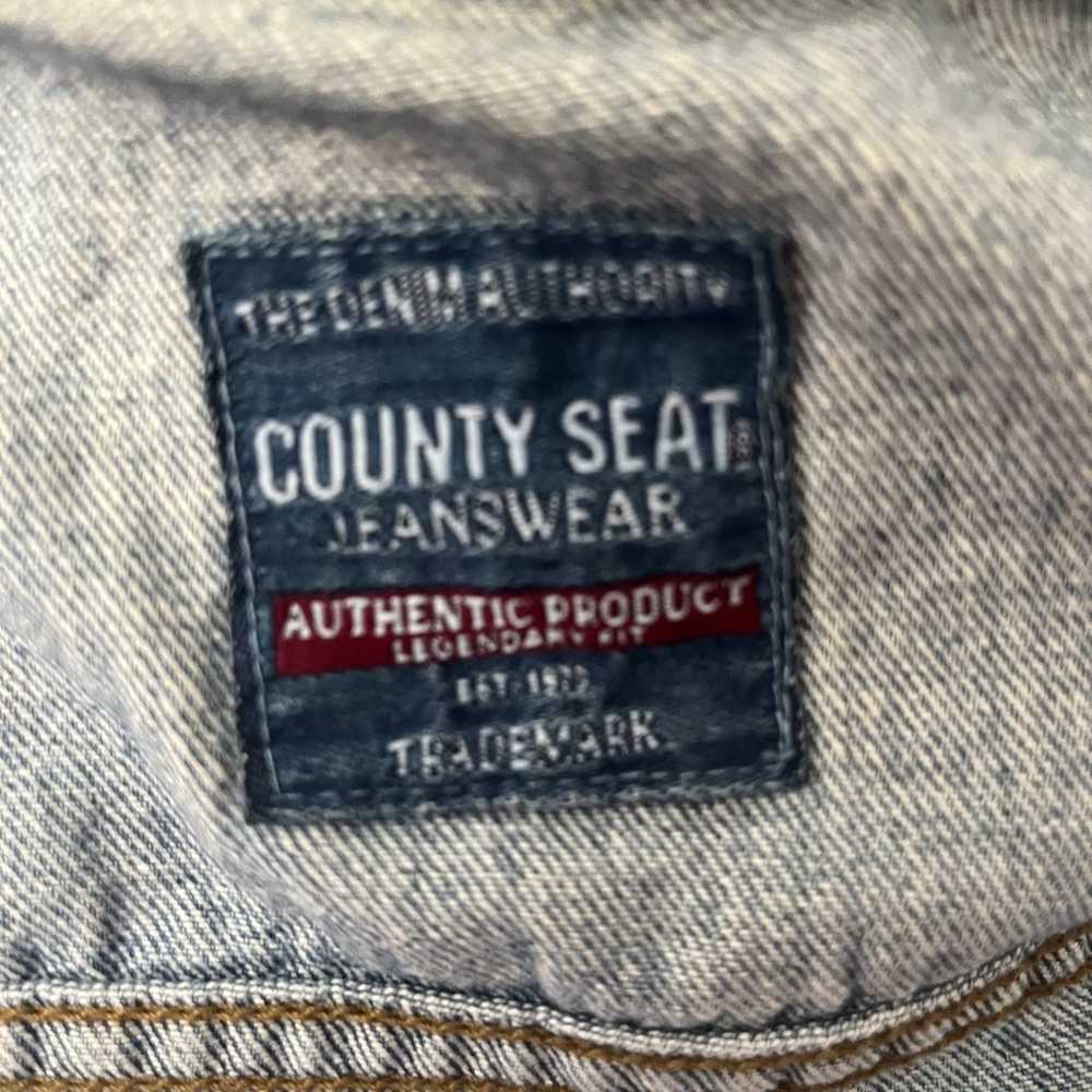 VINTAGE COUNTY SEAT Customized Denim Womens Vest … - image 10