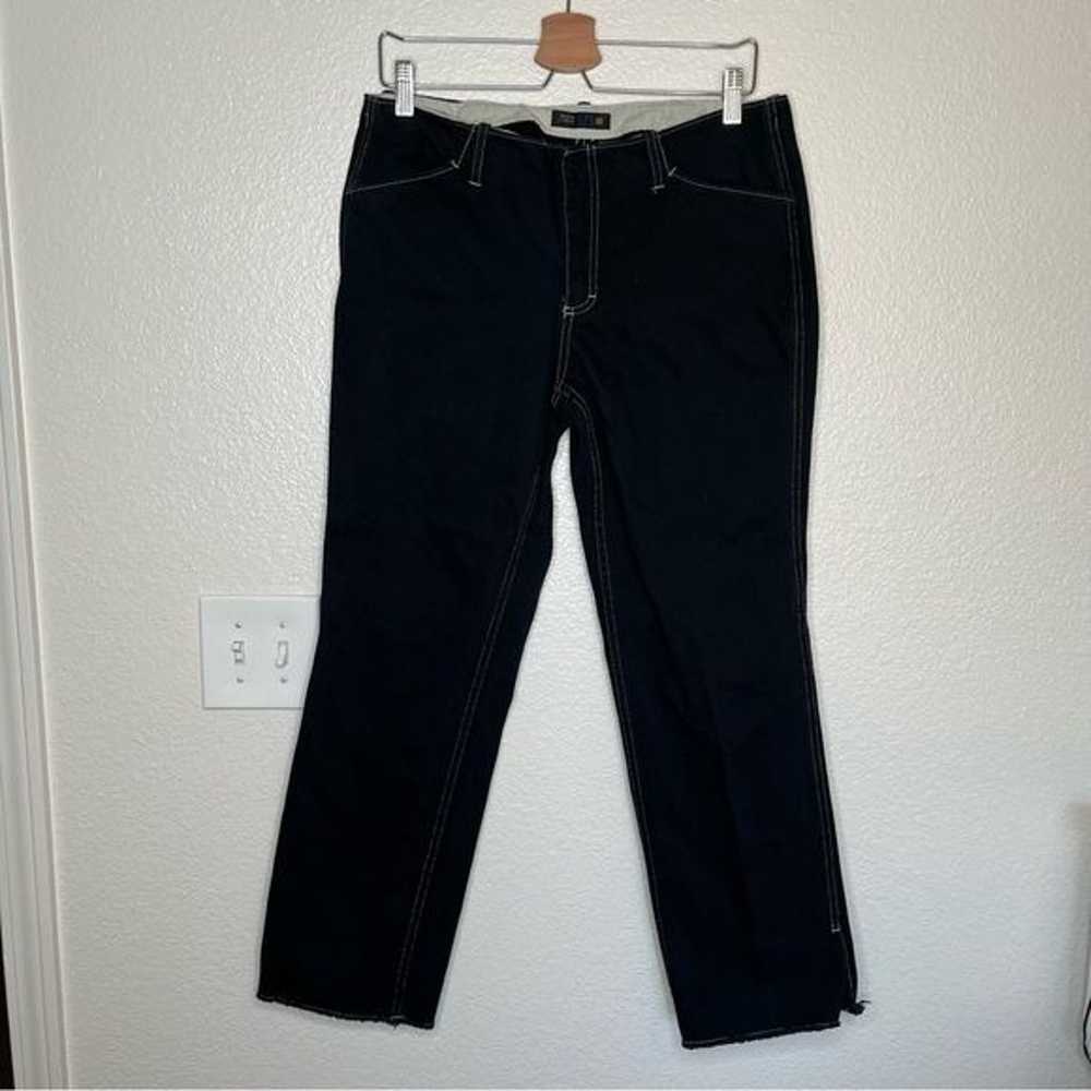 J. Crew dark Wash vintage straight leg jeans size… - image 2