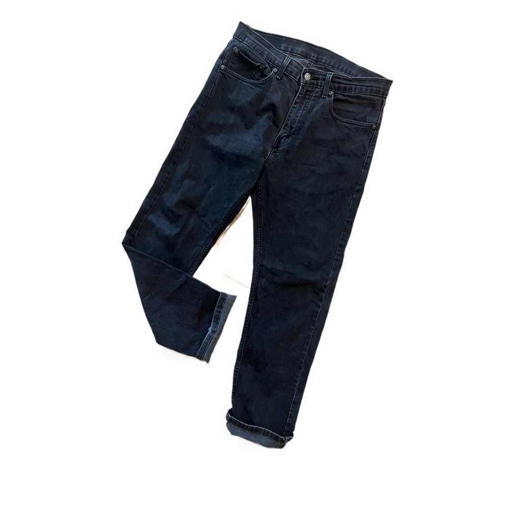 Levi's 505 Vintage 90s Straight leg Jeans in Blac… - image 1