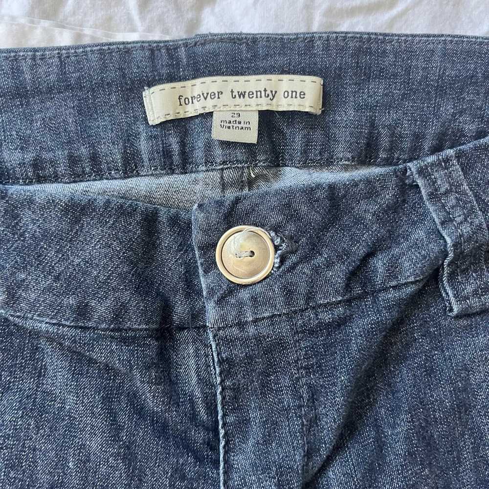 Vintage low rise jeans - image 3