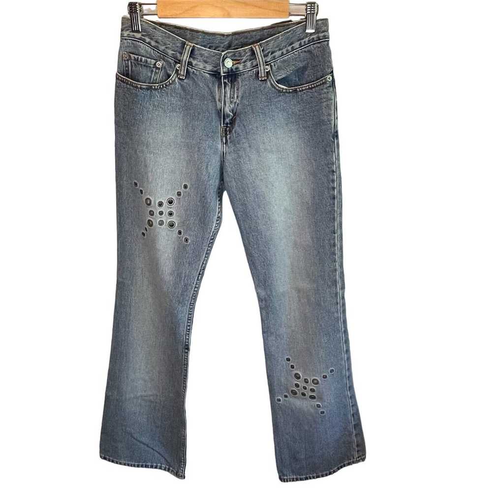 Levi's 518 Vintage Bootcut Jeans with Rivet Accen… - image 1