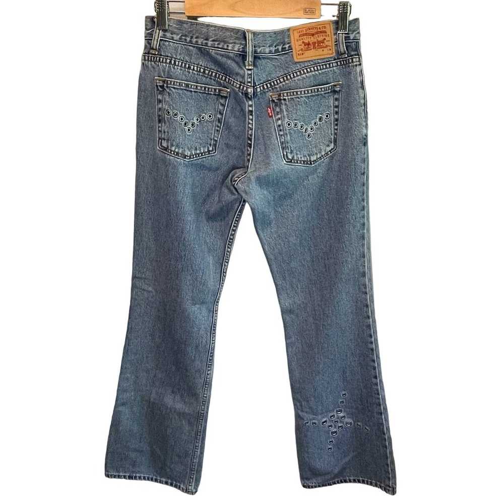 Levi's 518 Vintage Bootcut Jeans with Rivet Accen… - image 2