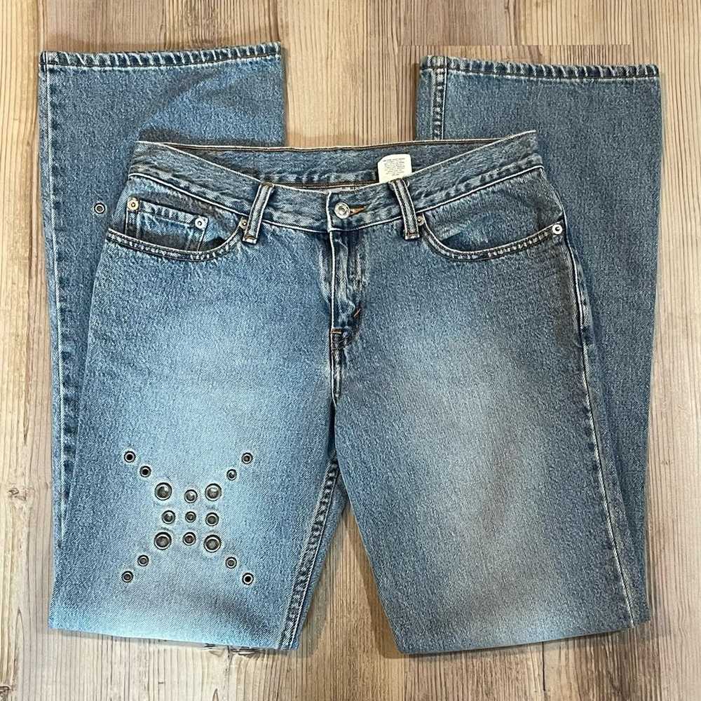 Levi's 518 Vintage Bootcut Jeans with Rivet Accen… - image 4