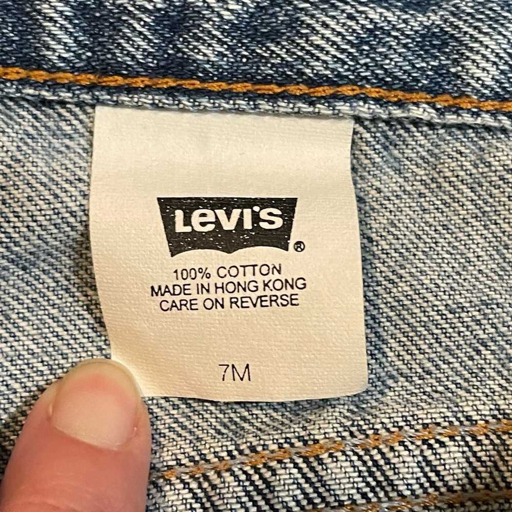Levi's 518 Vintage Bootcut Jeans with Rivet Accen… - image 5