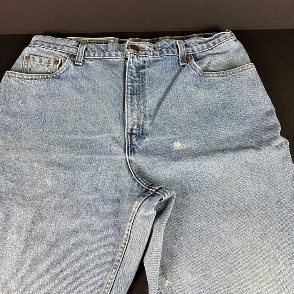 VTG Levi's Jeans Women's 16 Short 551 Mom High Ri… - image 5