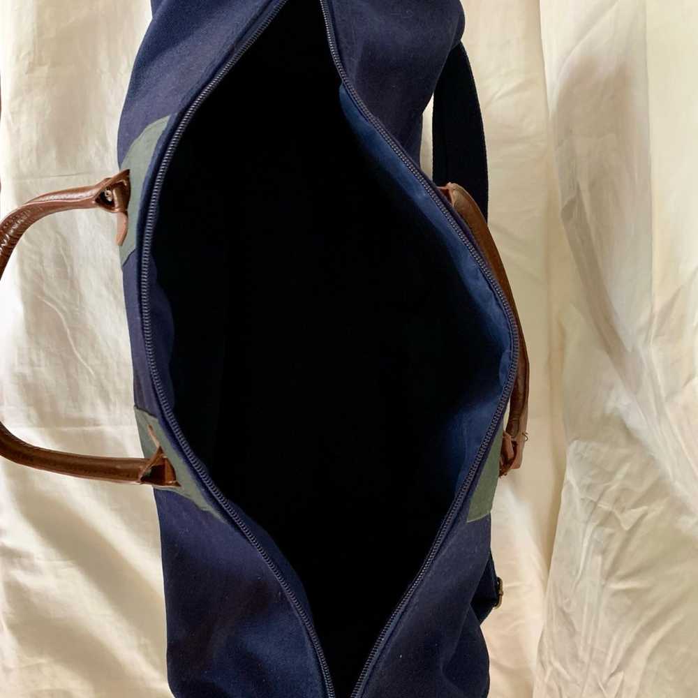 Polo Ralph Lauren duffle bag Vintage Blue/Green/B… - image 7