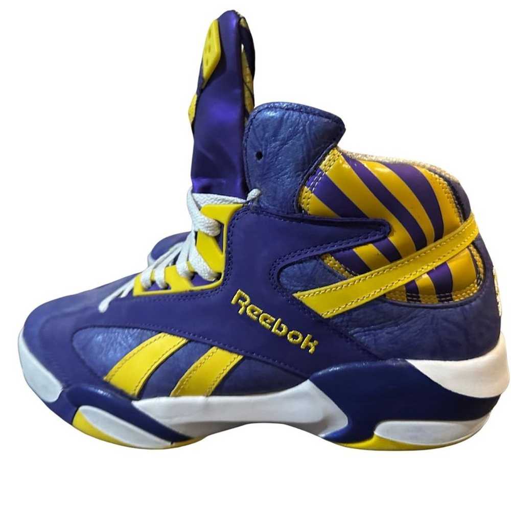 Reebok Men's Basketball Sneakers Shaq Attaq LSU T… - image 6