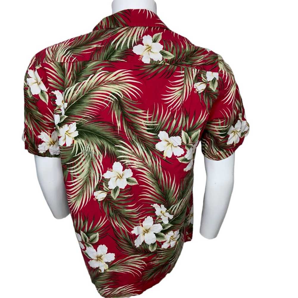 Large Vtg RJC Classic Hawaiian Vibrant Floral Mad… - image 7