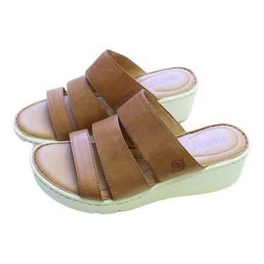 BORN Leather sandal