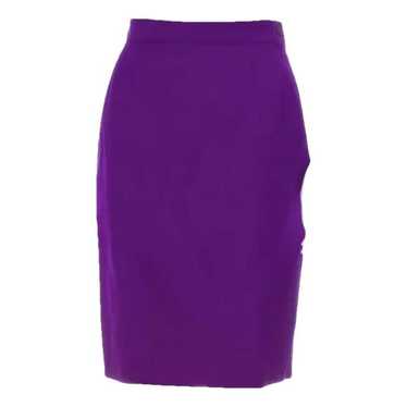 Yves Saint Laurent Wool mid-length skirt - image 1