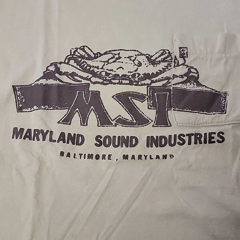 Vintage Maryland Sound Industries T-Shirt MSI Bal… - image 2