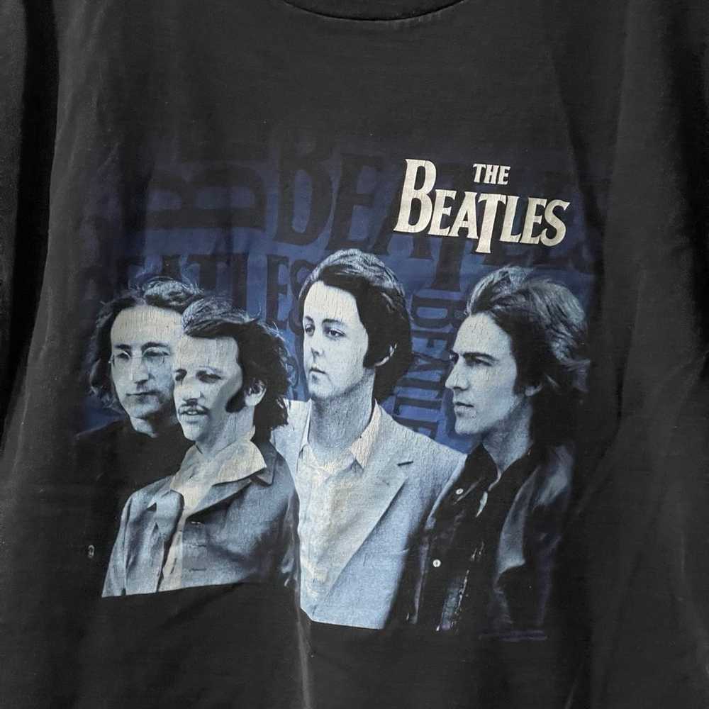 Vintage Y2K The Beatles Group Portrait Shirt Size… - image 2