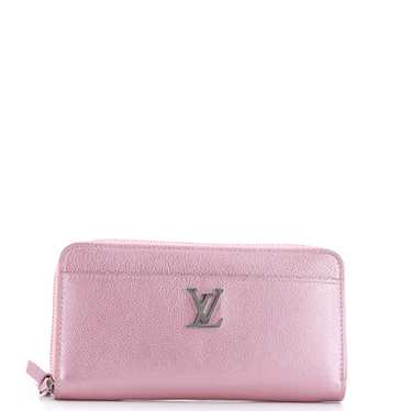 Louis Vuitton Zippy Lockme Wallet Leather