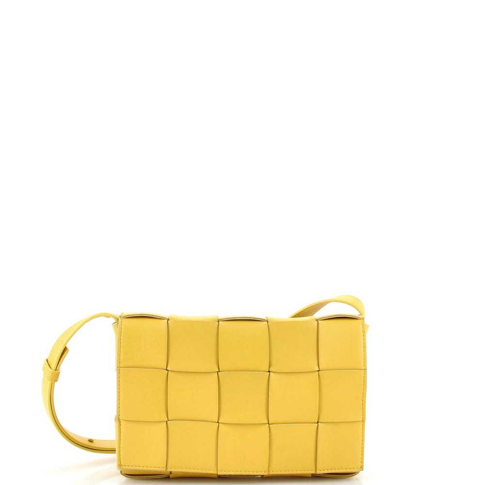 Bottega Veneta Cassette Crossbody Bag Maxi Intrec… - image 1