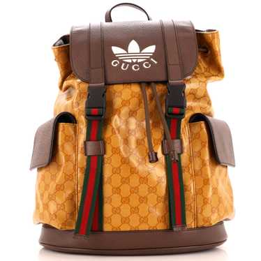 GUCCI x adidas Double Pocket Buckle Backpack GG Co