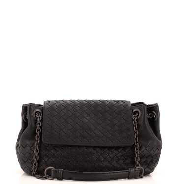 Bottega Veneta Accordion Flap Chain Shoulder Bag … - image 1