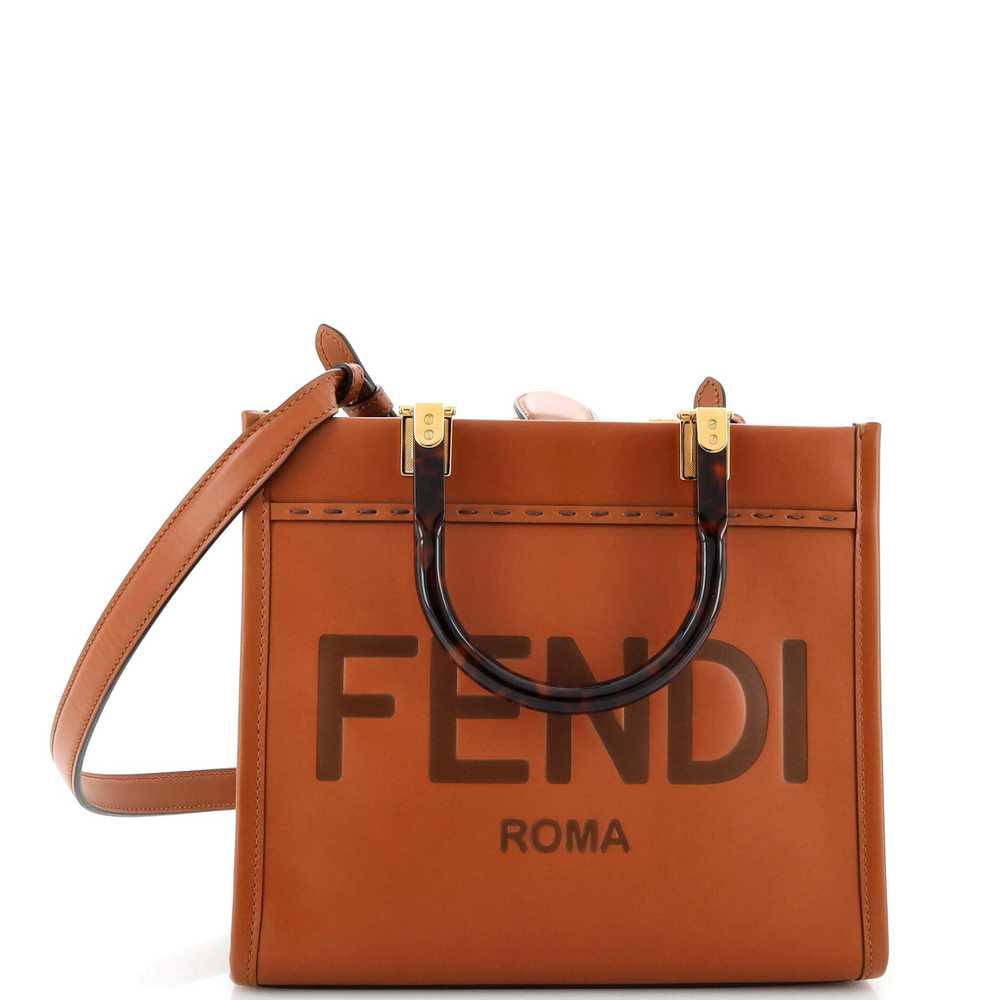 FENDI Sunshine Shopper Tote Leather Small - image 1