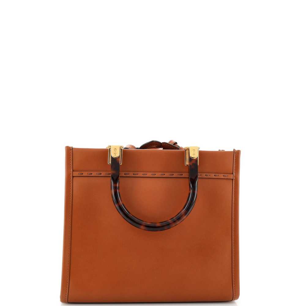 FENDI Sunshine Shopper Tote Leather Small - image 3