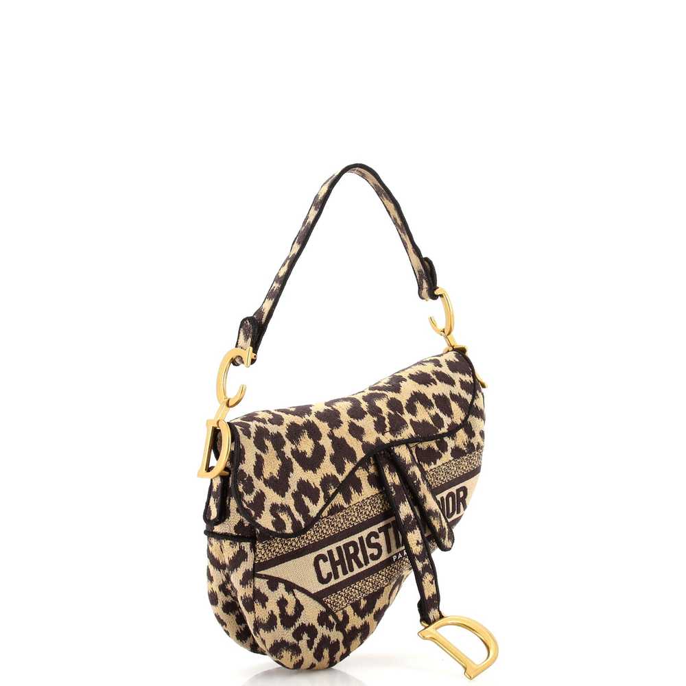Christian Dior Saddle Handbag Mizza Embroidered C… - image 2