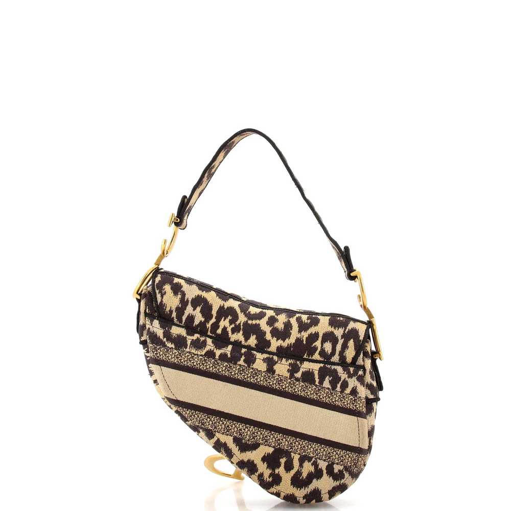 Christian Dior Saddle Handbag Mizza Embroidered C… - image 3