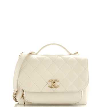 CHANEL Business Affinity Flap Bag Quilted Caviar S
