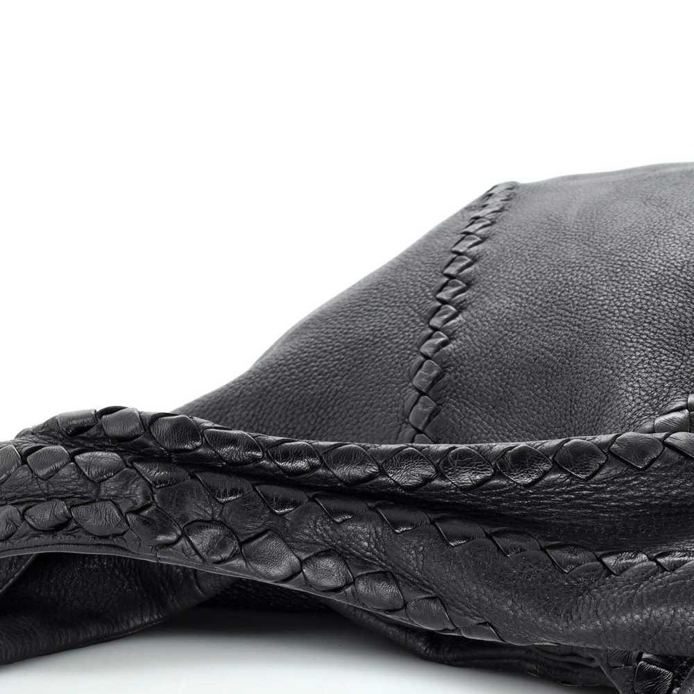 Bottega Veneta Baseball Hobo Leather with Intrecc… - image 7