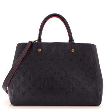 Louis Vuitton Montaigne Handbag Monogram Empreint… - image 1