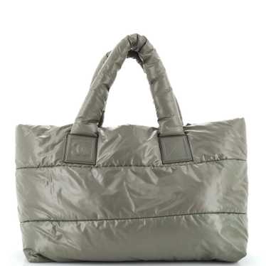 CHANEL Coco Cocoon Reversible Tote Quilted Nylon L
