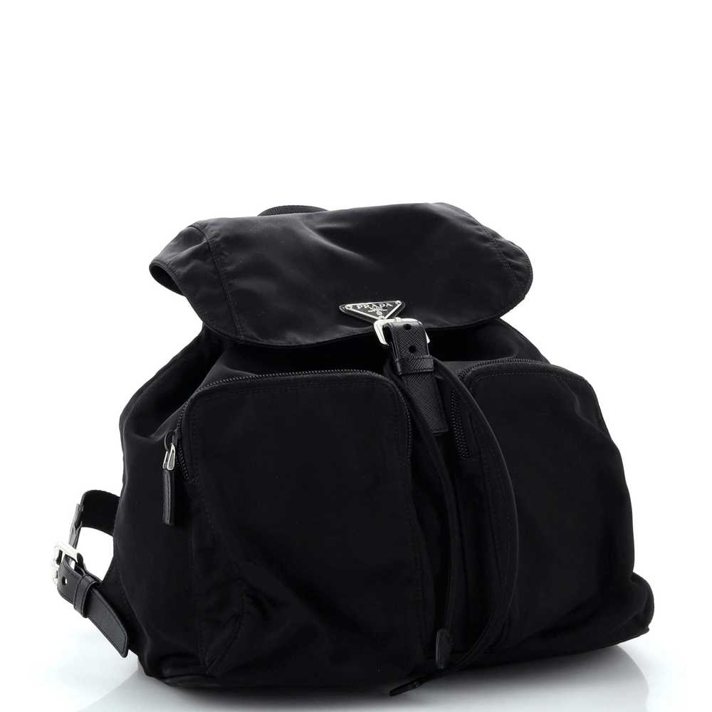PRADA Double Front Pocket Backpack Tessuto Medium - image 2