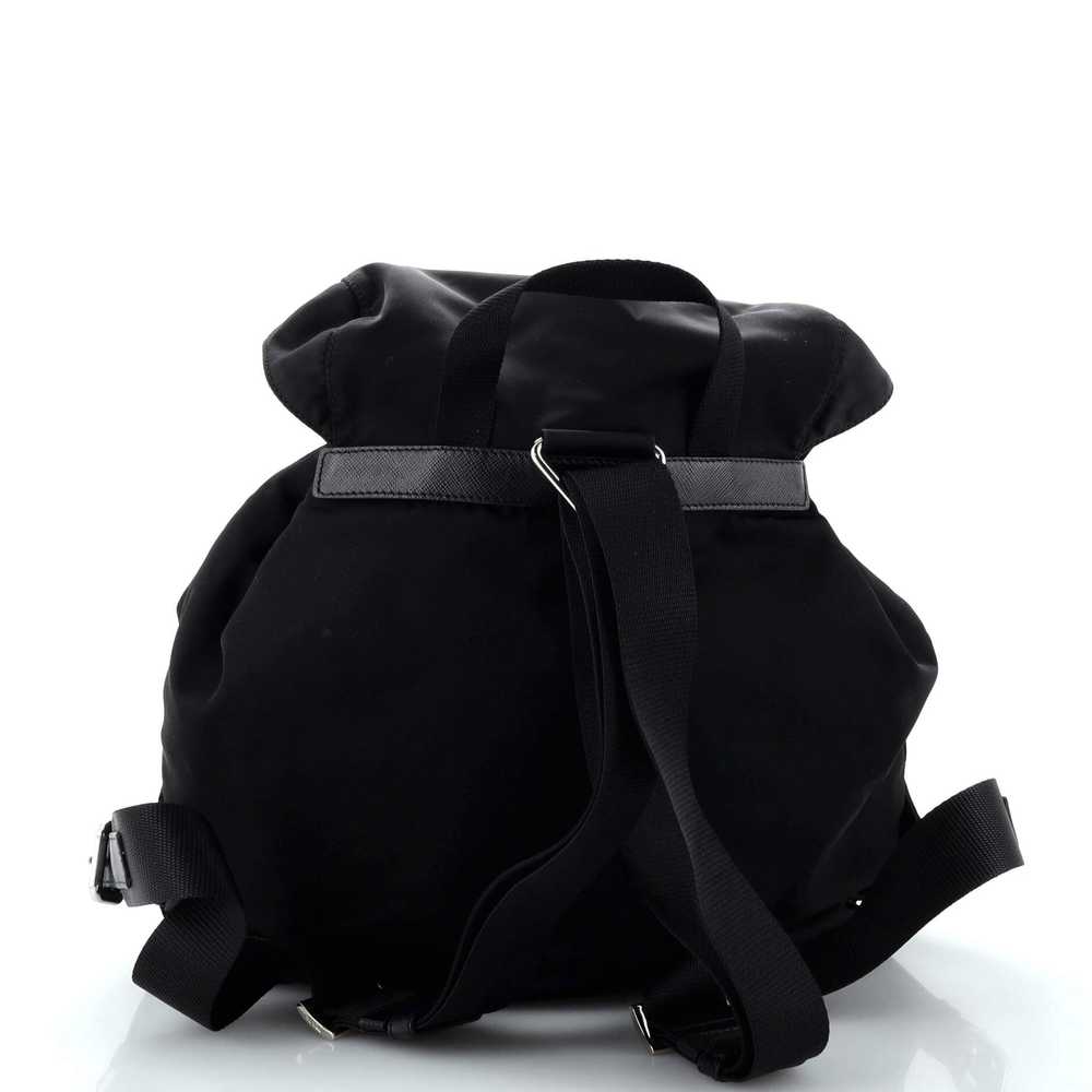 PRADA Double Front Pocket Backpack Tessuto Medium - image 3