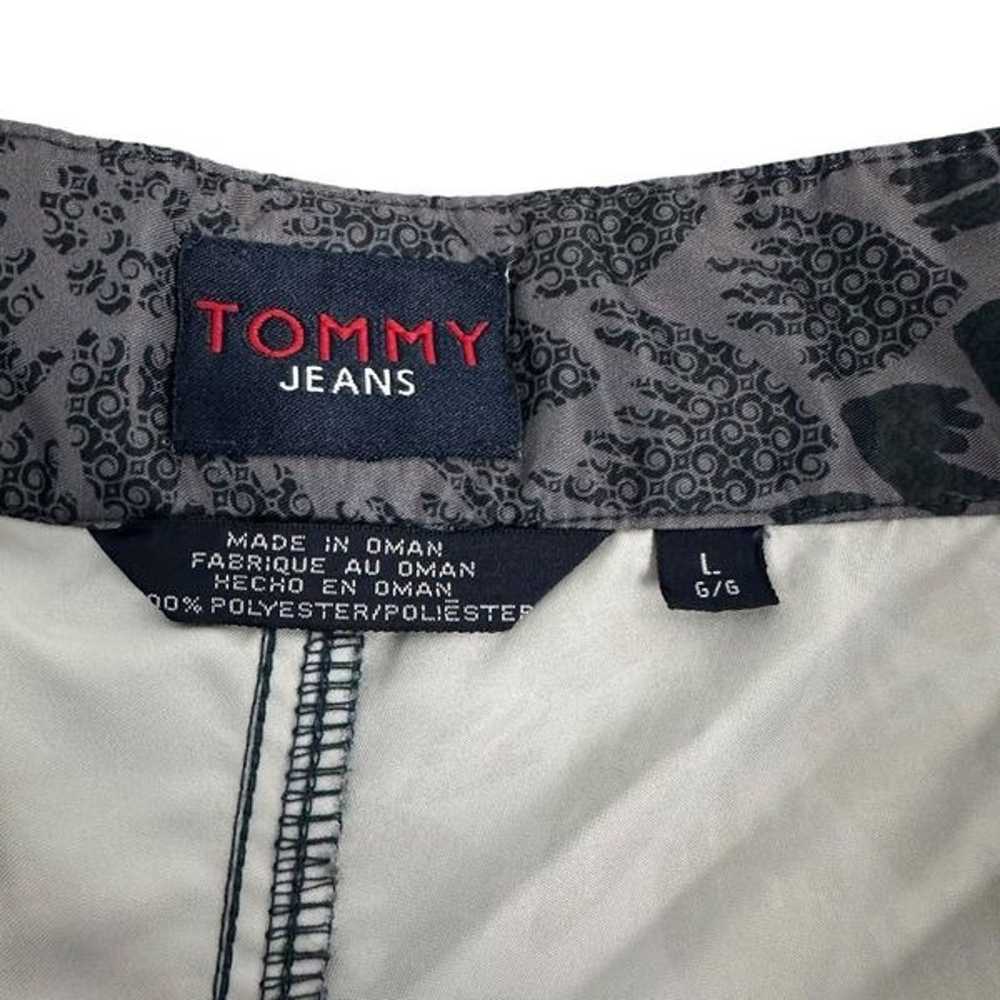 Vintage 90s Tommy Jeans Dark Purple Board Shorts … - image 3