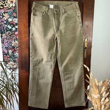 Vintage Tan Faded Carhartt Pants