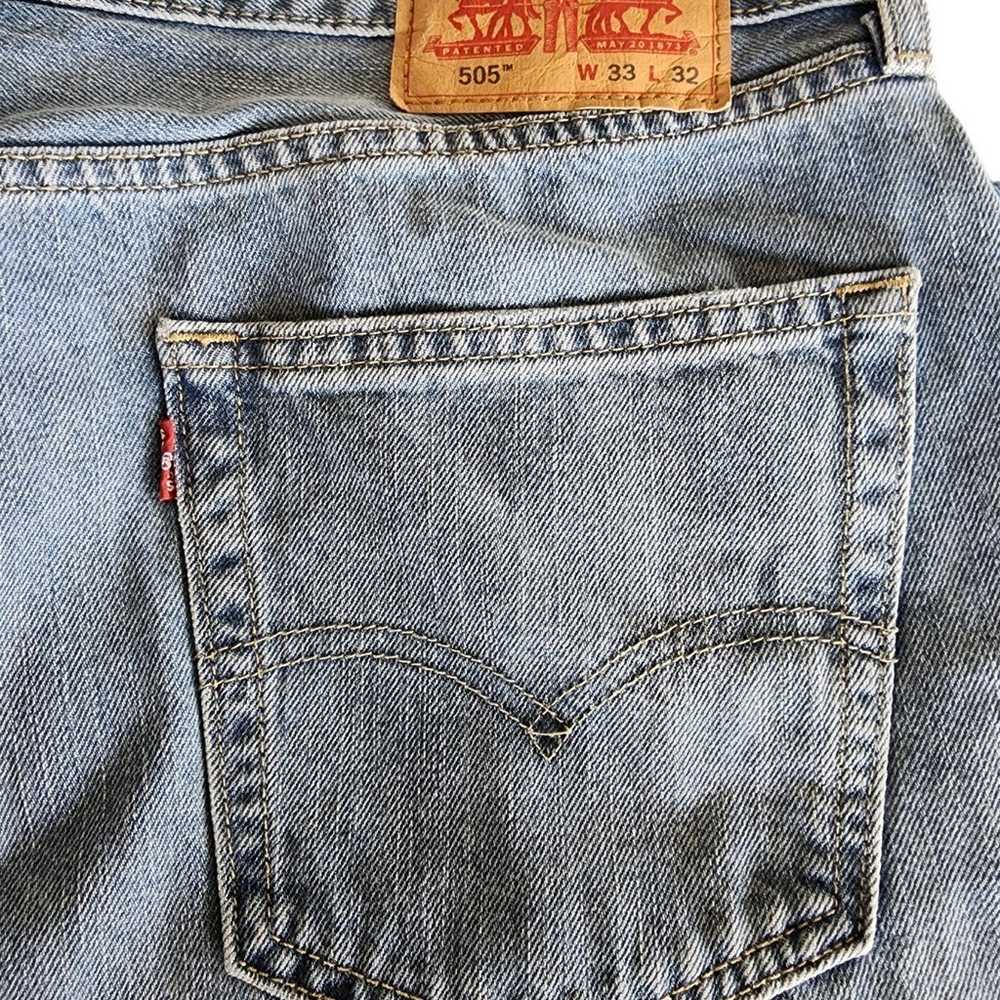 Vintage 90's Levis 505 Regular Fit Jeans - image 2