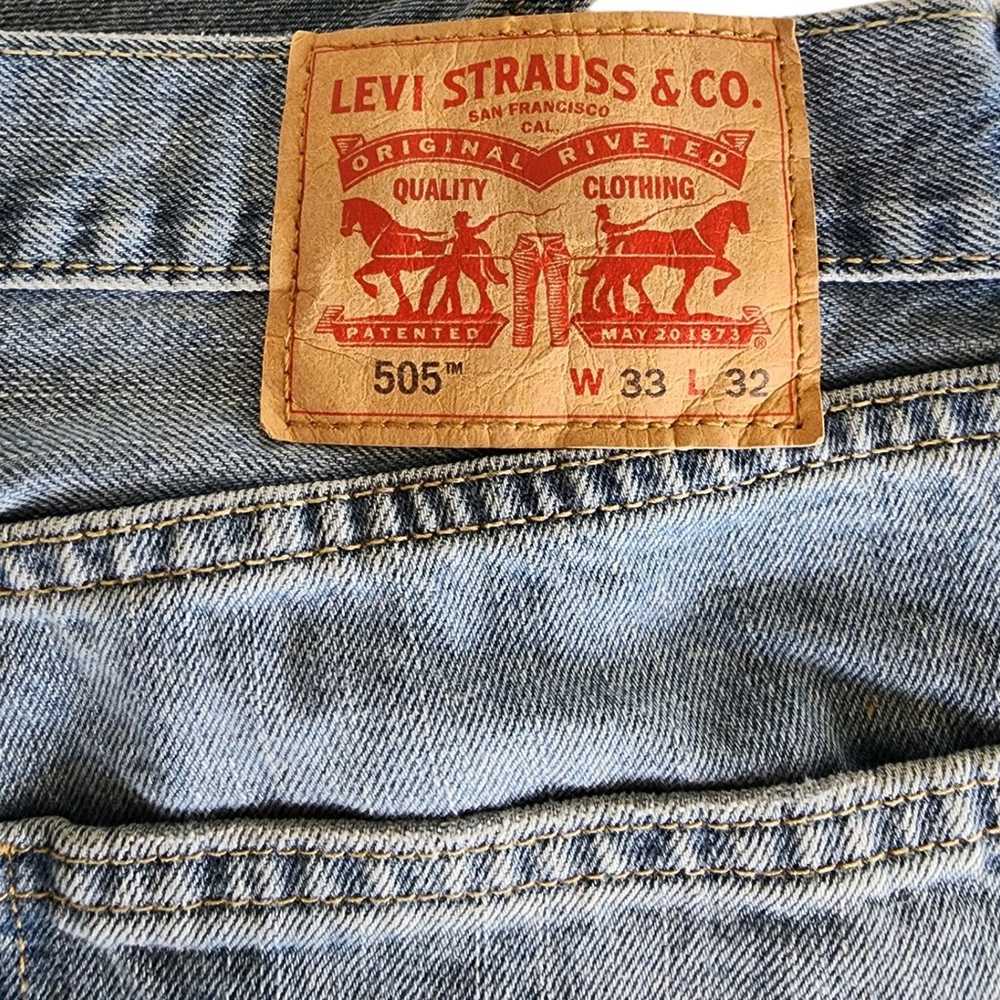 Vintage 90's Levis 505 Regular Fit Jeans - image 3
