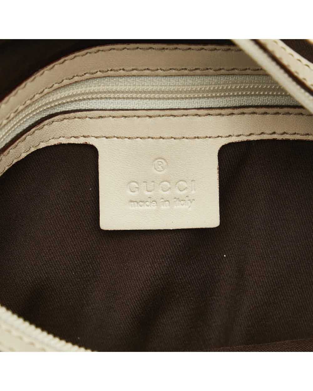 Gucci Canvas Tote Bag in Brown with Signature GG … - image 8