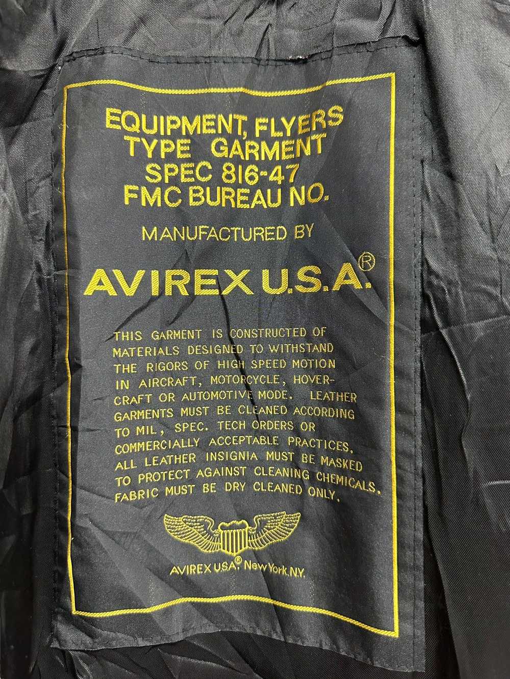 A2 Flyers Leather × Avirex Varsity Jacket × Vinta… - image 10